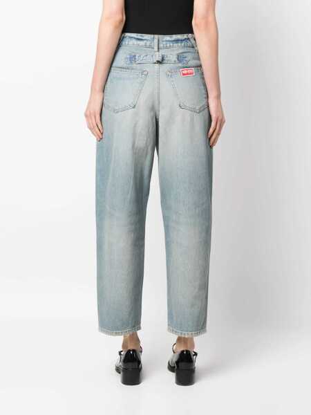 Blugi evazati Kenzo Carrot Fit Jeans DENIM Femei (BM 9818426) 4