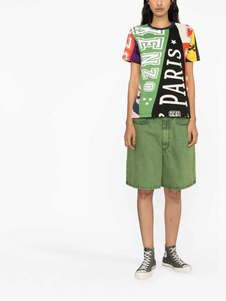 Tricouri Kenzo Crewneck T-Shirt MULTICOLOUR Femei (BM 9818429) 2