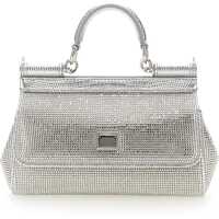 Genti de mana Sicily Satin And Termostrass Bag Femei