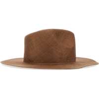 Palarii Dama - Palarii RUSLAN BAGINSKIY Fedora BROWN Femei (BM 9820076) - B-mall.ro