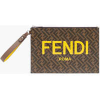 Genti de mana Flat Pouch With Logo Barbati