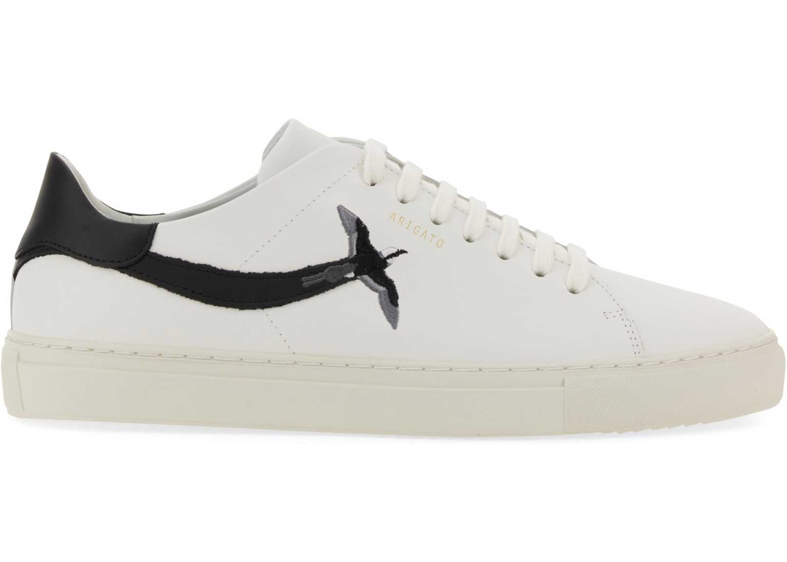 AXEL ARIGATO Sneaker With Logo And Embroidery BLACK