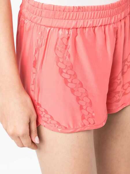 Pantaloni scurti Stella McCartney Falabella Chain Short PINK Femei (BM 9820613) 5