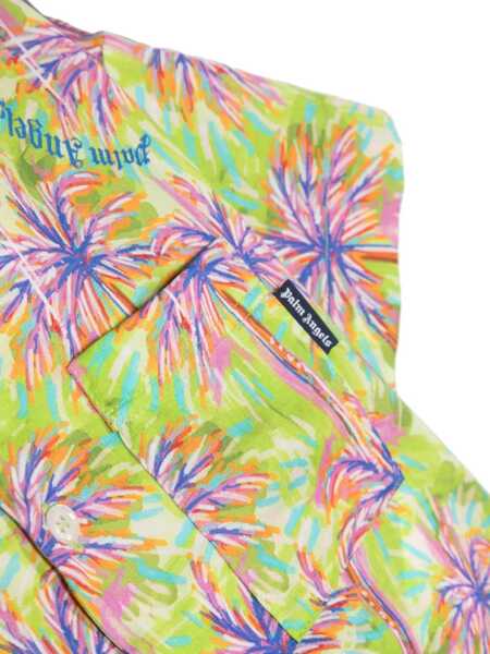 Camasi casual Palm Angels Bowling Shirt MULTICOLOUR Fete (BM 9820625) 3