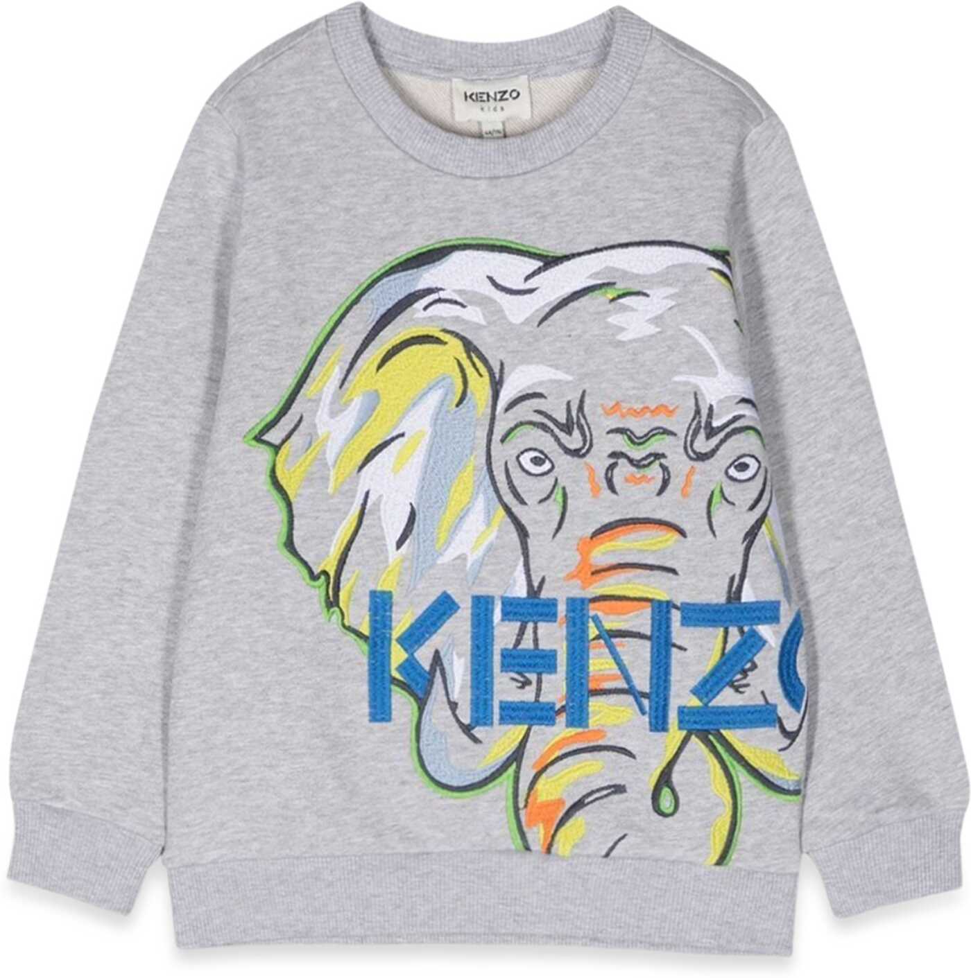 Kenzo Elephant Crewneck Sweatshirt GREY