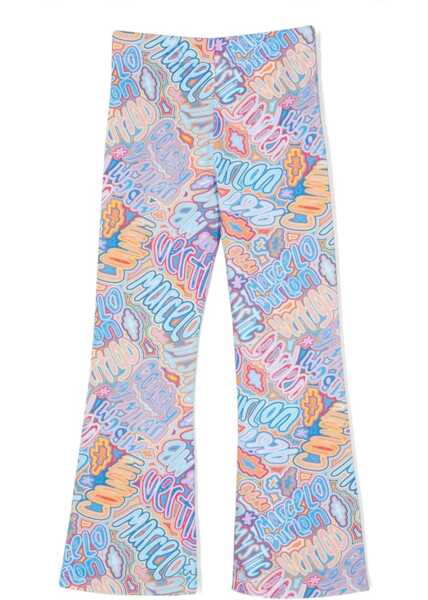 Pantaloni casual Marcelo Burlon Flare Split Cuffs Trousers MULTICOLOUR Fete (BM 9820691) 2