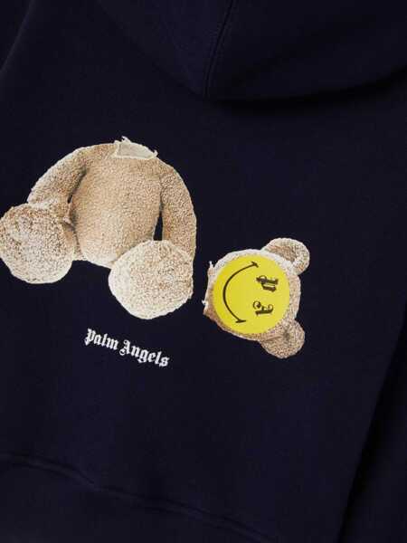 Hanorace Palm Angels Zip Sweatshirt. BLUE Baieti (BM 9820895) 3