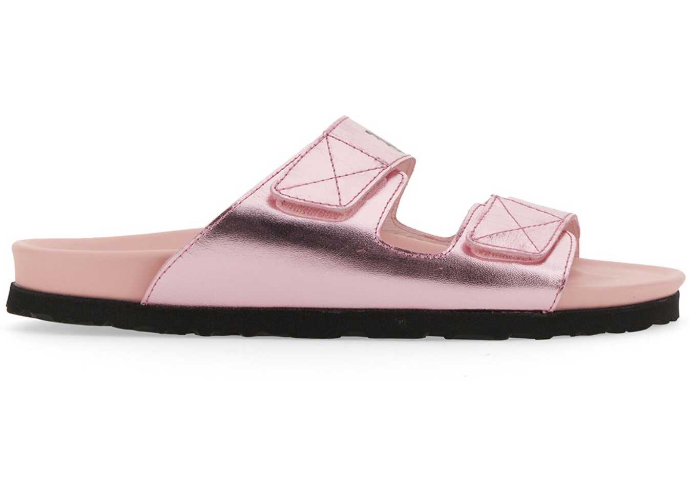 Palm Angels Sandal With Logo PINK