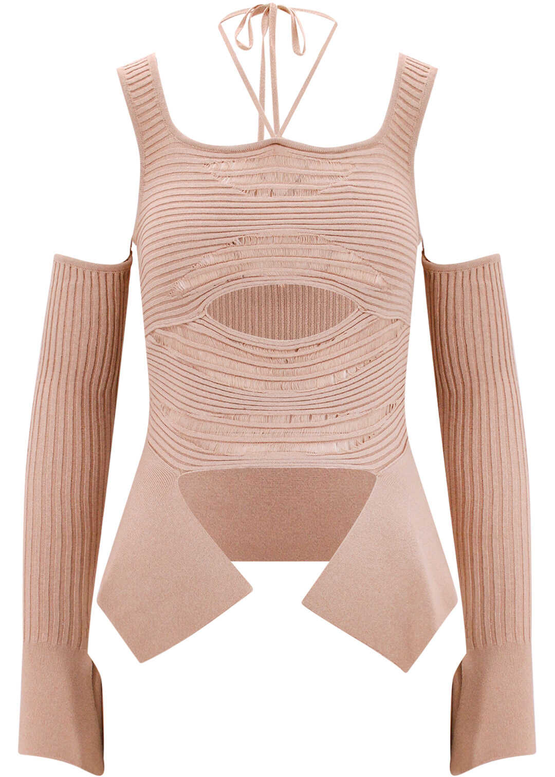 ANDREA ADAMO Top Beige