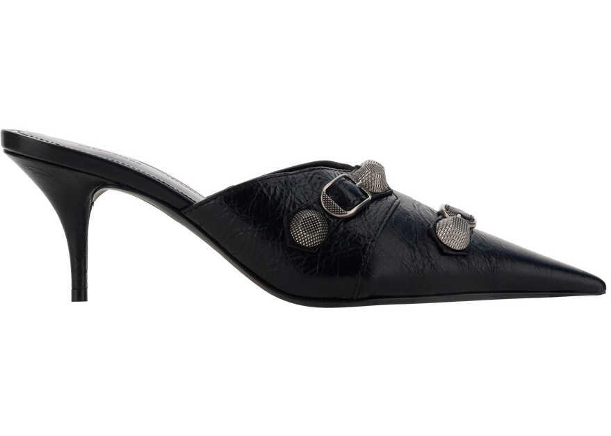 Balenciaga Le Cagole Sandals BLACK/SILVER