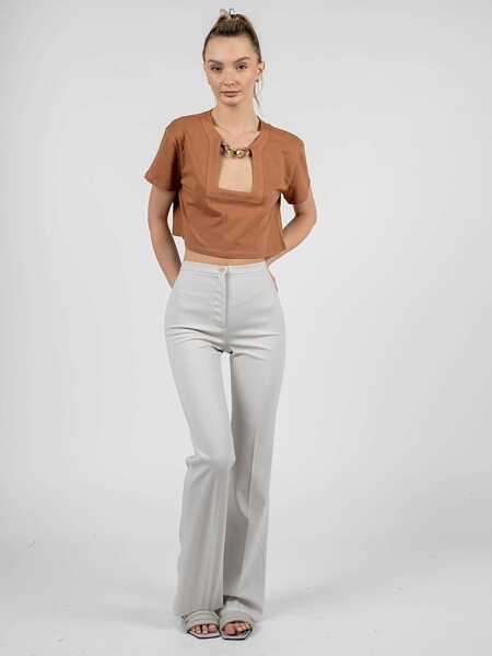 Pantaloni casual Patrizia Pepe 8P0328 Szary Barbati (BM 9821624) 2