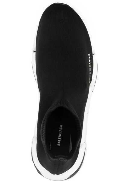 Sneakers Balenciaga Speed Sneakers BLACK/WHITE/BLACK Barbati (BM 9823214) 4