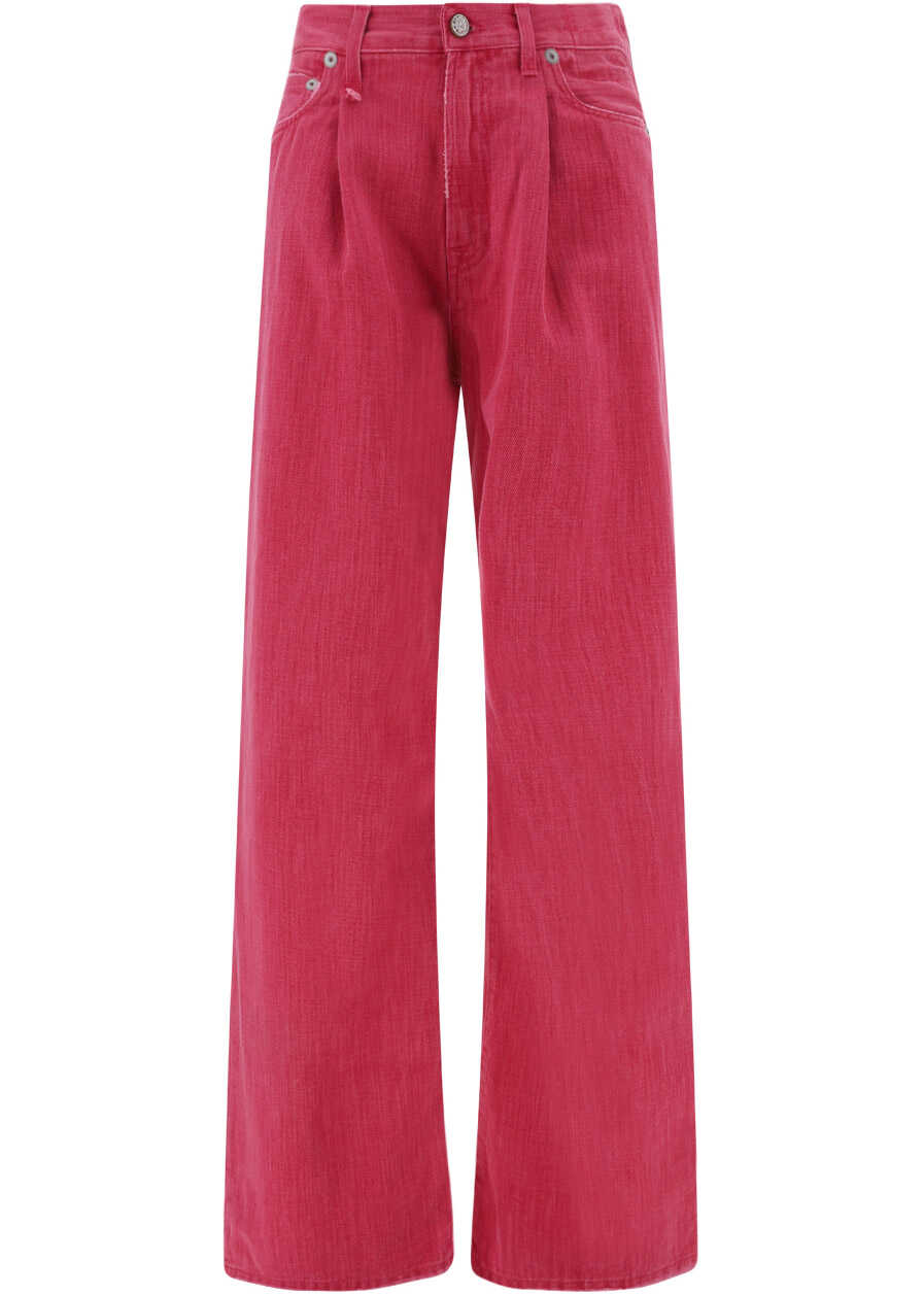 R13 Damon Jeans VIVID PINK