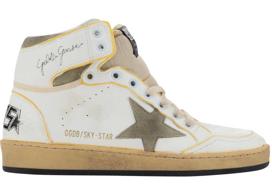 Golden Goose Sky Star Sneakers WHITE/TAUPE