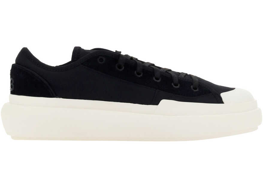 Y-3 Ajatu Court Sneakers BLACK/BLACK/OFF WHITE