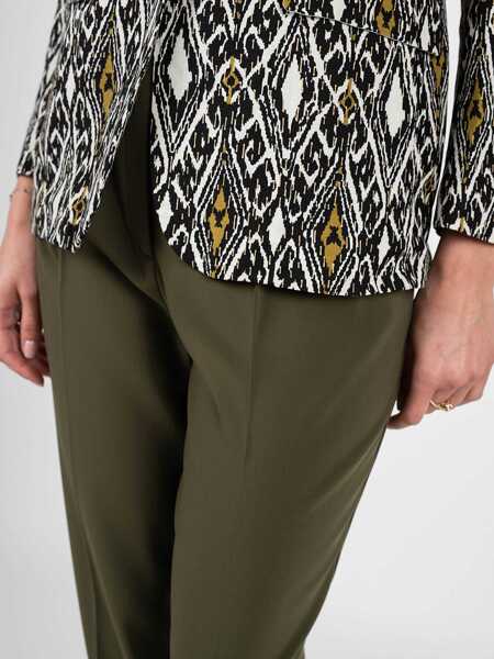 Pantaloni casual Patrizia Pepe 8P0353 Khaki Barbati (BM 9823691) 6