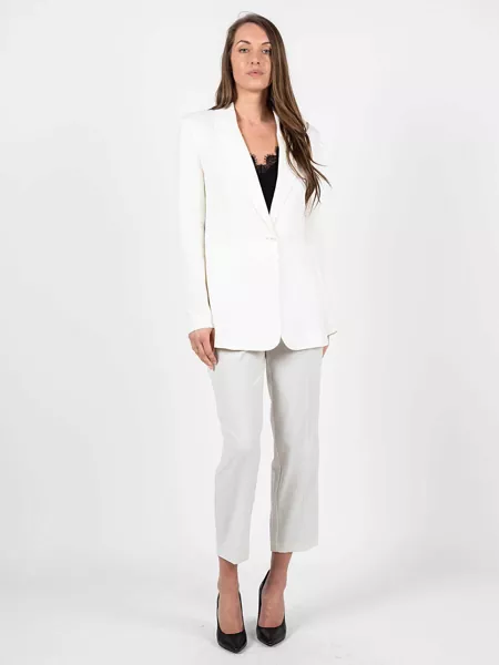 Pantaloni casual Patrizia Pepe 8P0353 Szary Barbati (BM 9823691) 2