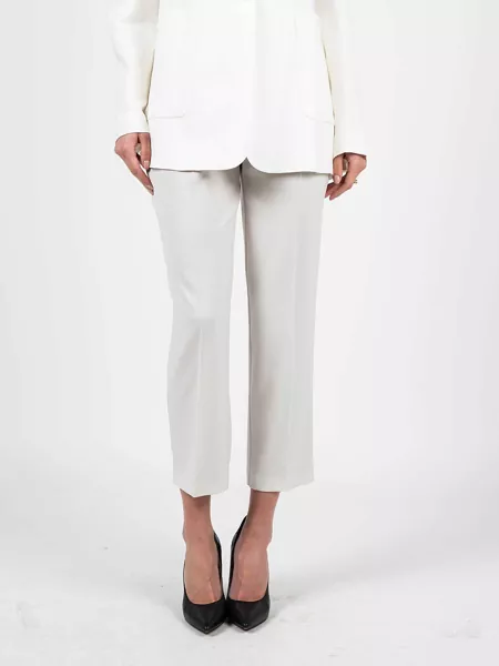 Pantaloni casual Patrizia Pepe 8P0353 Szary Barbati (BM 9823691) 3