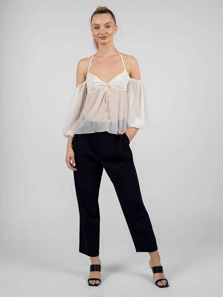 Pantaloni casual Patrizia Pepe 8P0353 Granatowy Barbati (BM 9823691) 2