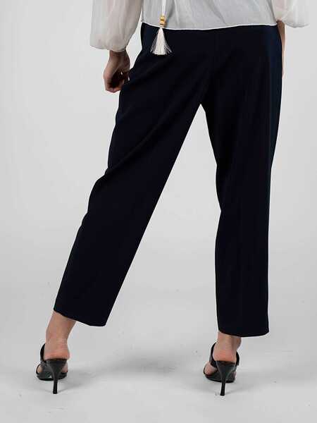 Pantaloni casual Patrizia Pepe 8P0353 Granatowy Barbati (BM 9823691) 4