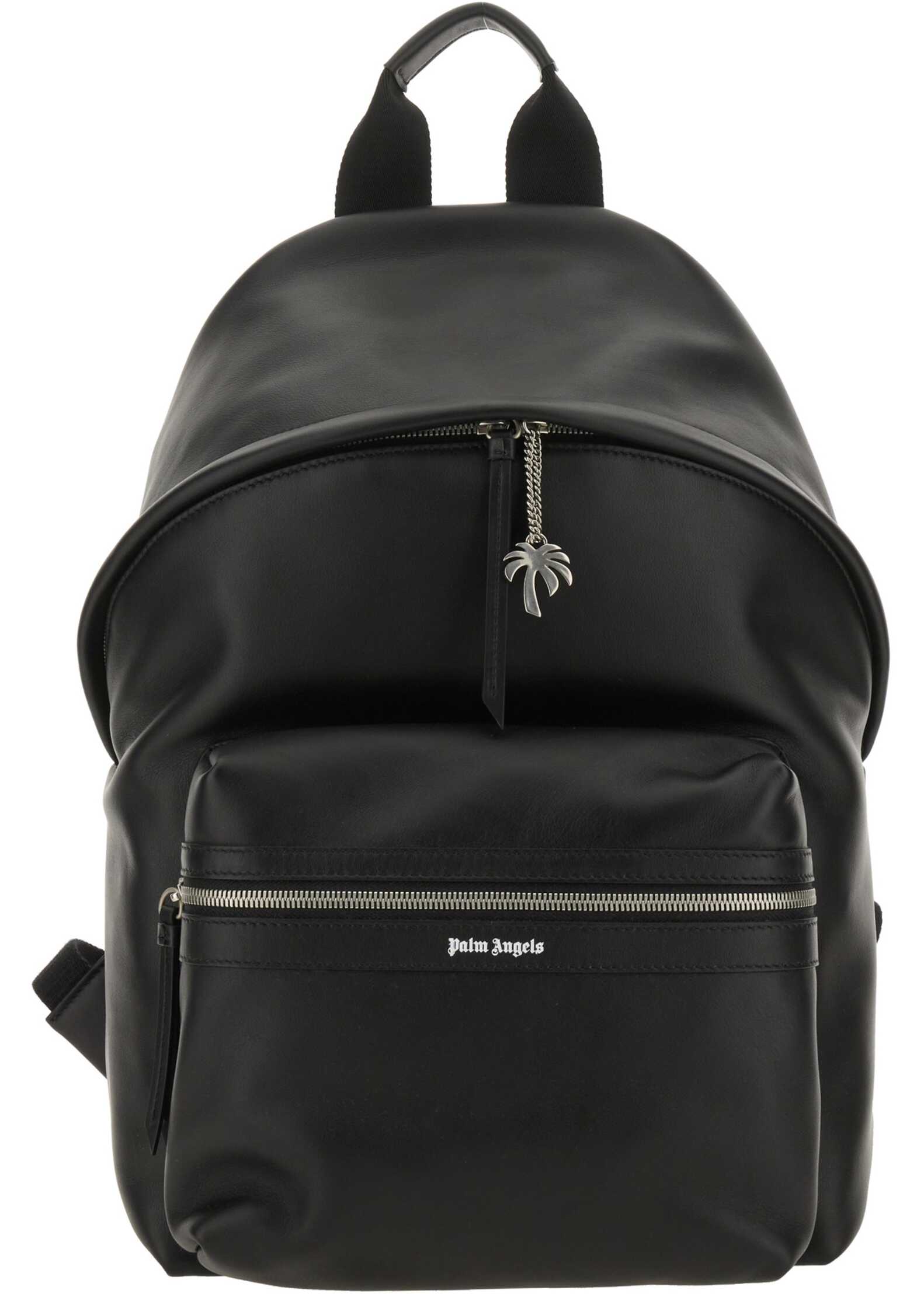 Palm Angels Backpack With Logo BLACK