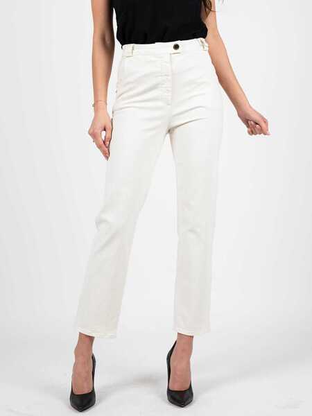 Pantaloni casual Patrizia Pepe 2J2283 Kremowy Barbati (BM 9824228) 3