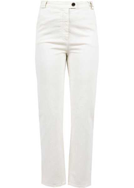 Pantaloni casual Patrizia Pepe 2J2283 Kremowy Barbati (BM 9824228) 5
