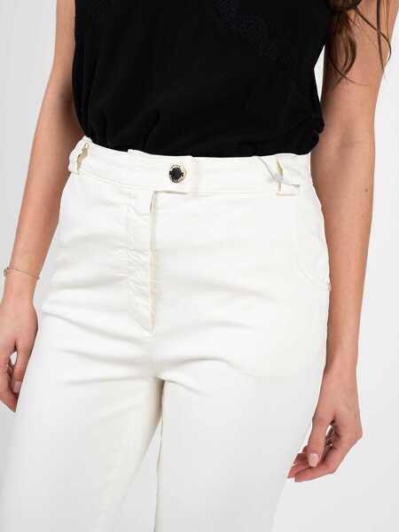 Pantaloni casual Patrizia Pepe 2J2283 Kremowy Barbati (BM 9824228) 6