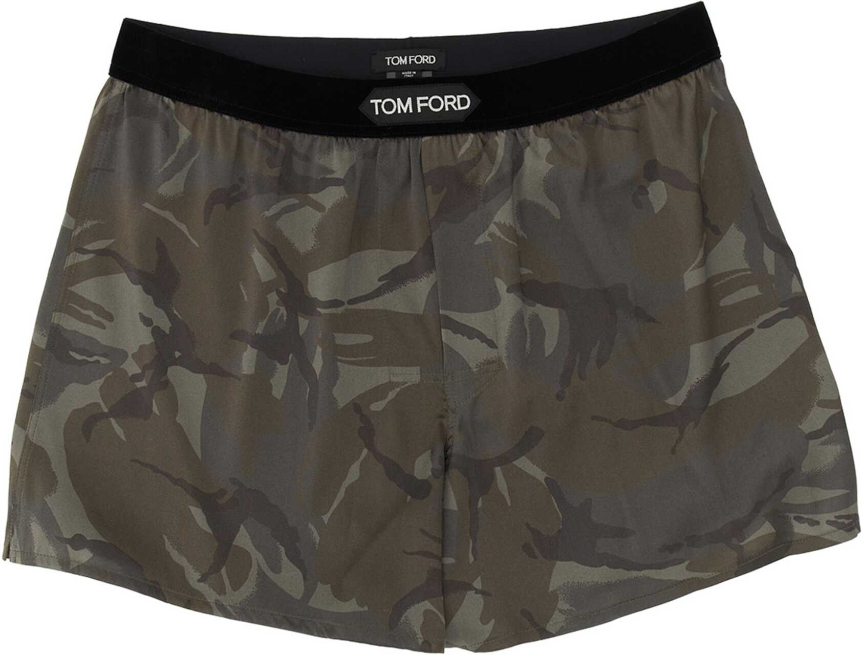 Tom Ford Silk Boxers GREEN