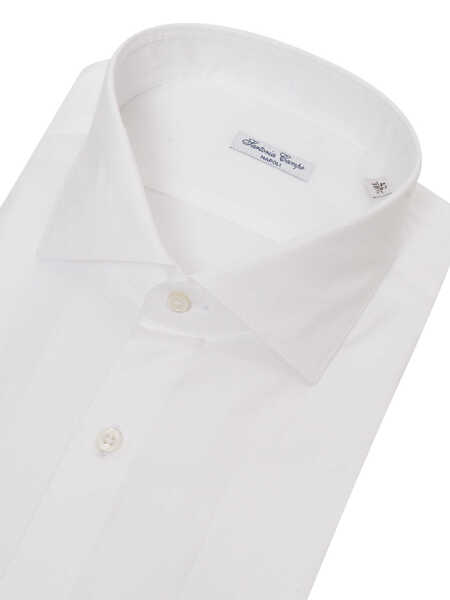 Camasi casual Sartoria Del Campo-Sonrisa Oxford shirt White Barbati (BM 9824798) 2