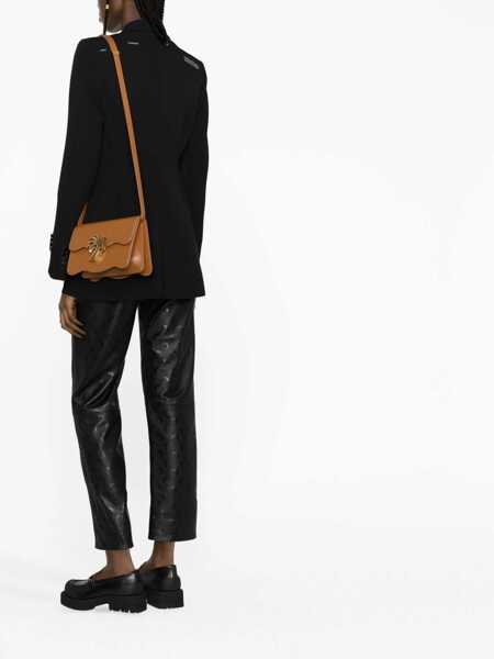 Genti tip postas Palm Angels Palm Beach Bag BROWN Femei (BM 9826505) 2