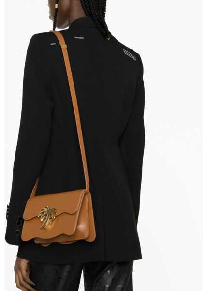 Genti tip postas Palm Angels Palm Beach Bag BROWN Femei (BM 9826505) 3