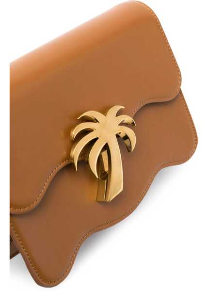 Genti tip postas Palm Angels Palm Beach Bag BROWN Femei (BM 9826505) 5