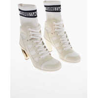 Botine Sock Detail D-Zenith Lace-Up Booties 8Cm Femei
