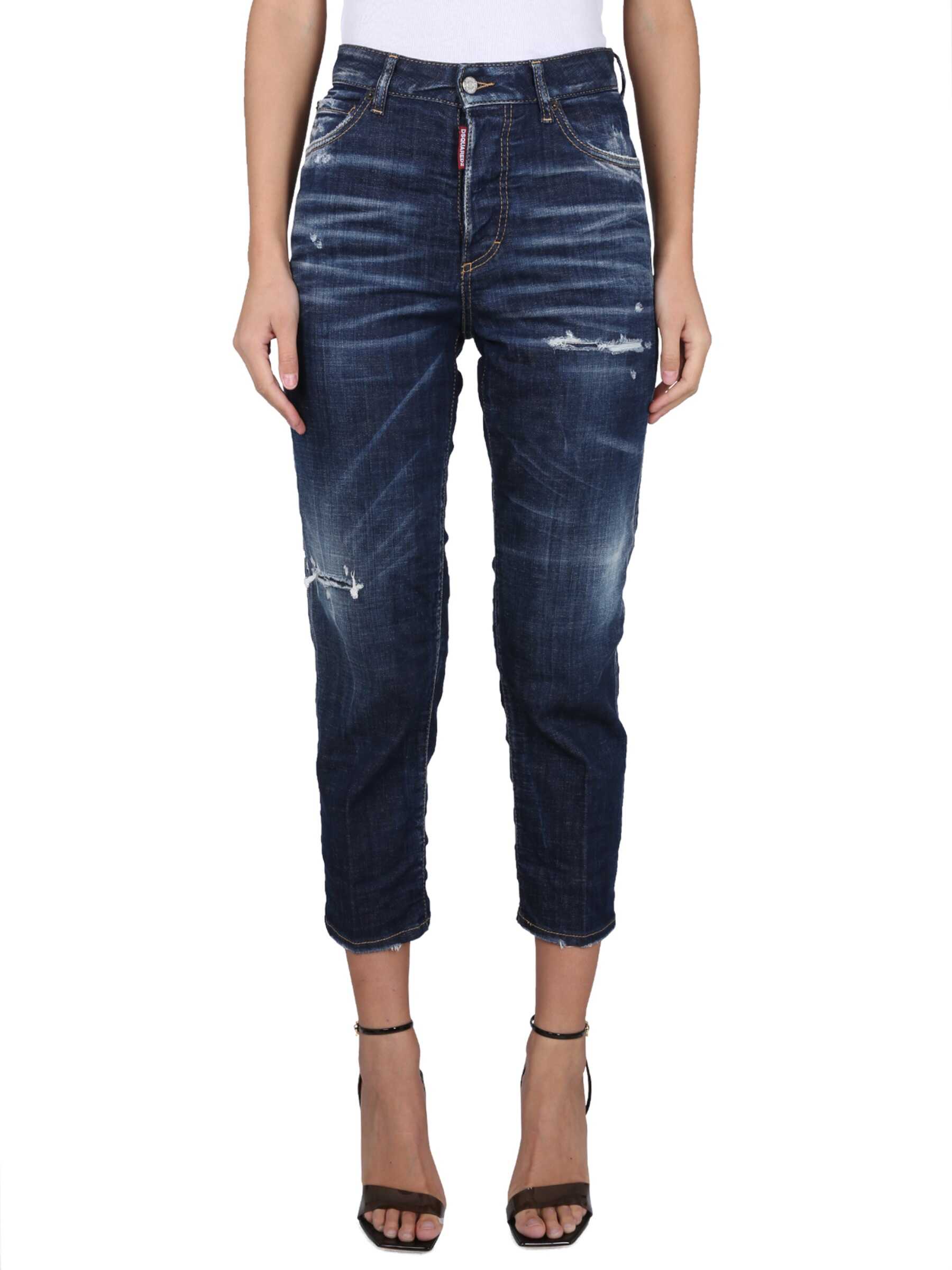 DSQUARED2 Boston Fit Jeans BLUE