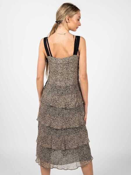 Rochii casual Pinko Preferire 1N13D2 Czarny Femei (BM 9827093) 4