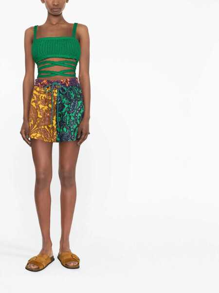 Bluze ALANUI Palm Springs Bralette GREEN Femei (BM 9828974) 2