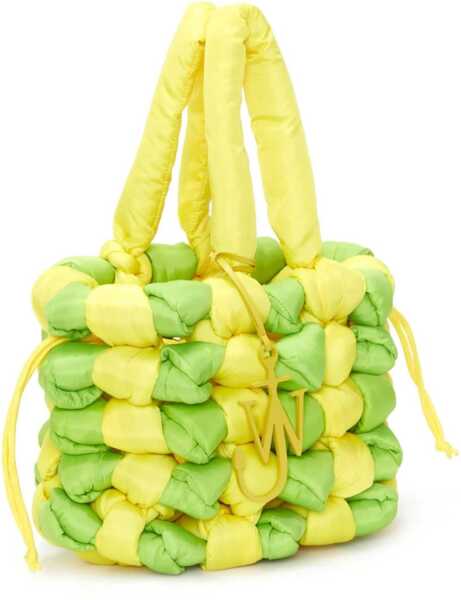 Genti de mana JW Anderson Small Woven Tote Bag GREEN Barbati (BM 9829466) 3