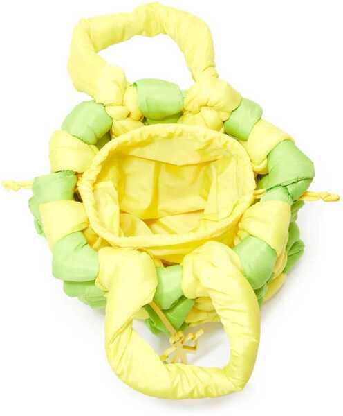 Genti de mana JW Anderson Small Woven Tote Bag GREEN Barbati (BM 9829466) 4