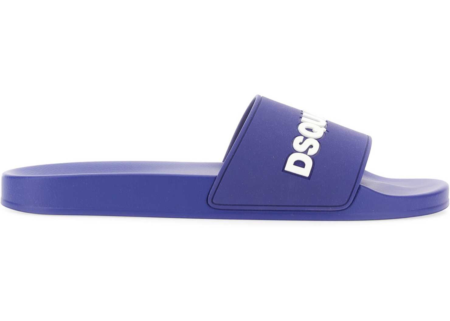 DSQUARED2 Slide Sandal BLUE