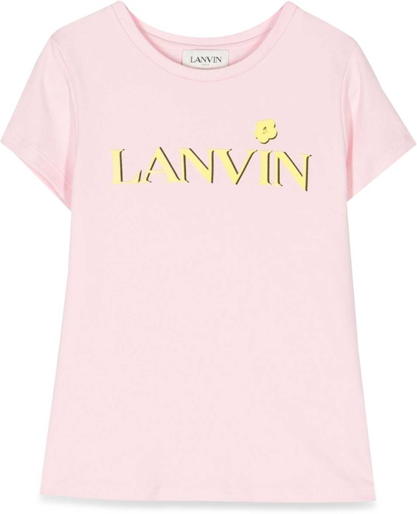 Poze Lanvin Mc Logo T-Shirt PINK