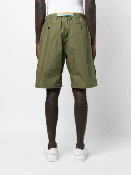 Pantaloni scurti Marcelo Burlon Cargo Bermuda Cross MULTICOLOUR Barbati (BM 9830249) 4