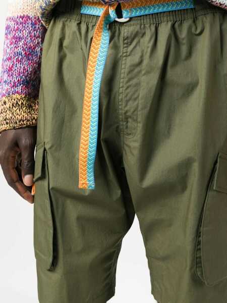 Pantaloni scurti Marcelo Burlon Cargo Bermuda Cross MULTICOLOUR Barbati (BM 9830249) 5
