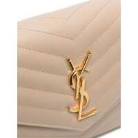Portofele Dama - Portofele Saint Laurent Logoed Shoulder Bag LIGHT BROWN Femei (BM 9830408) - B-mall.ro