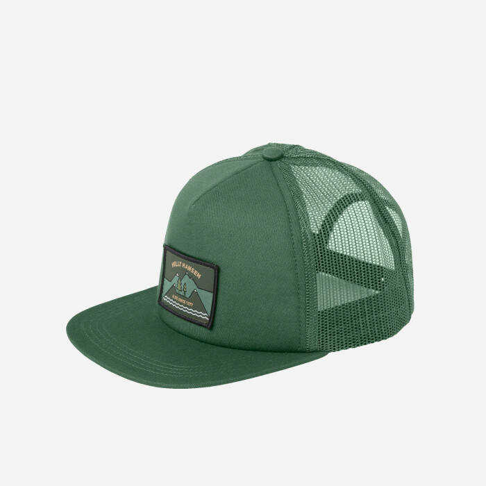 Helly Hansen Flatbrim Trucker Cap 67155 476 GREEN