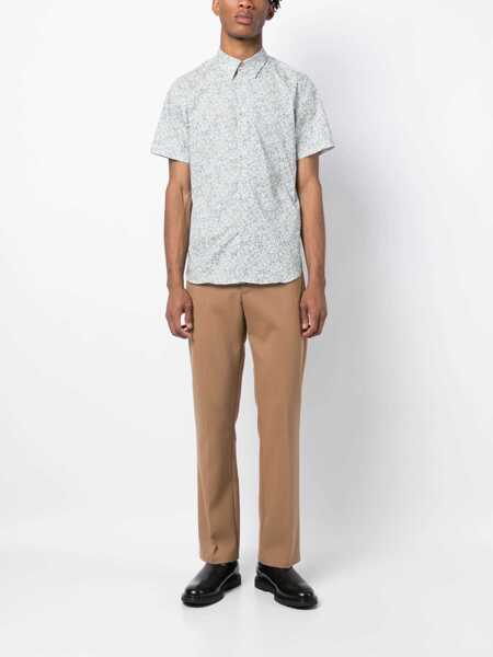 Camasi casual Paul Smith Wave Print Shirt AZURE Barbati (BM 9830513) 2