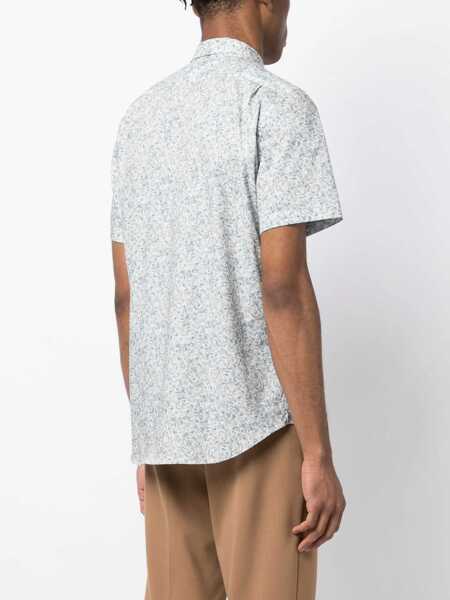 Camasi casual Paul Smith Wave Print Shirt AZURE Barbati (BM 9830513) 4