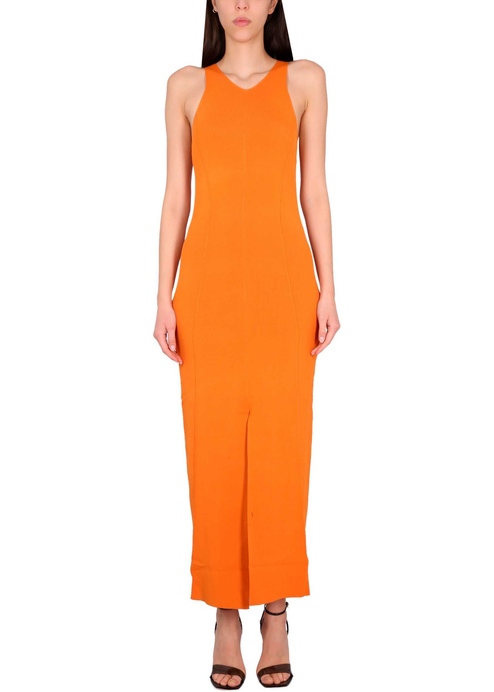 Nanushka Elia Dress ORANGE