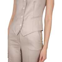 Veste casual Dama - Veste casual KITON Cashmere Vest BEIGE Femei (BM 9830567) - B-mall.ro