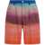 Marni Cotton Bermuda Shorts MULTICOLOUR